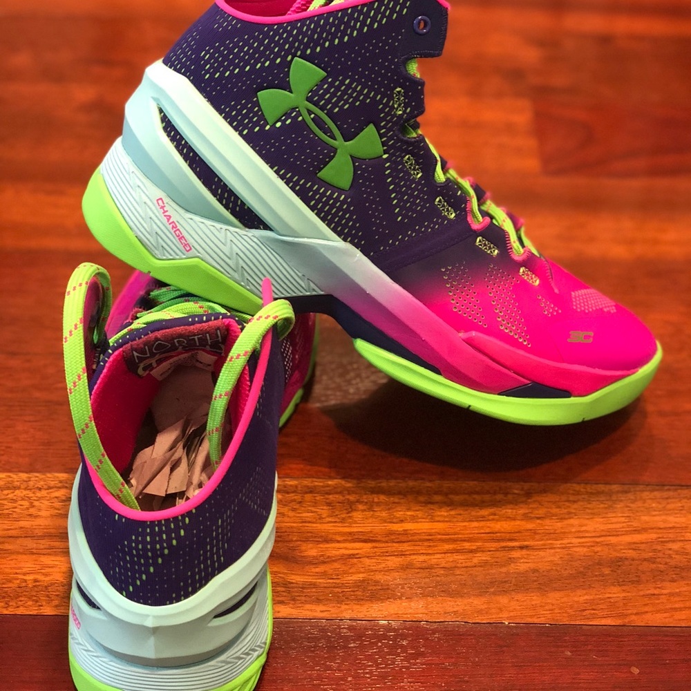 UA Step Curry 2 MultiColor Shoes